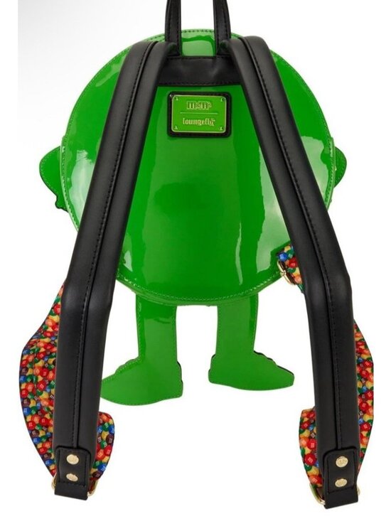 Loungefly M&M\'s Green Character Cosplay Chocolate Scented Mini Backpack M & M main image 4